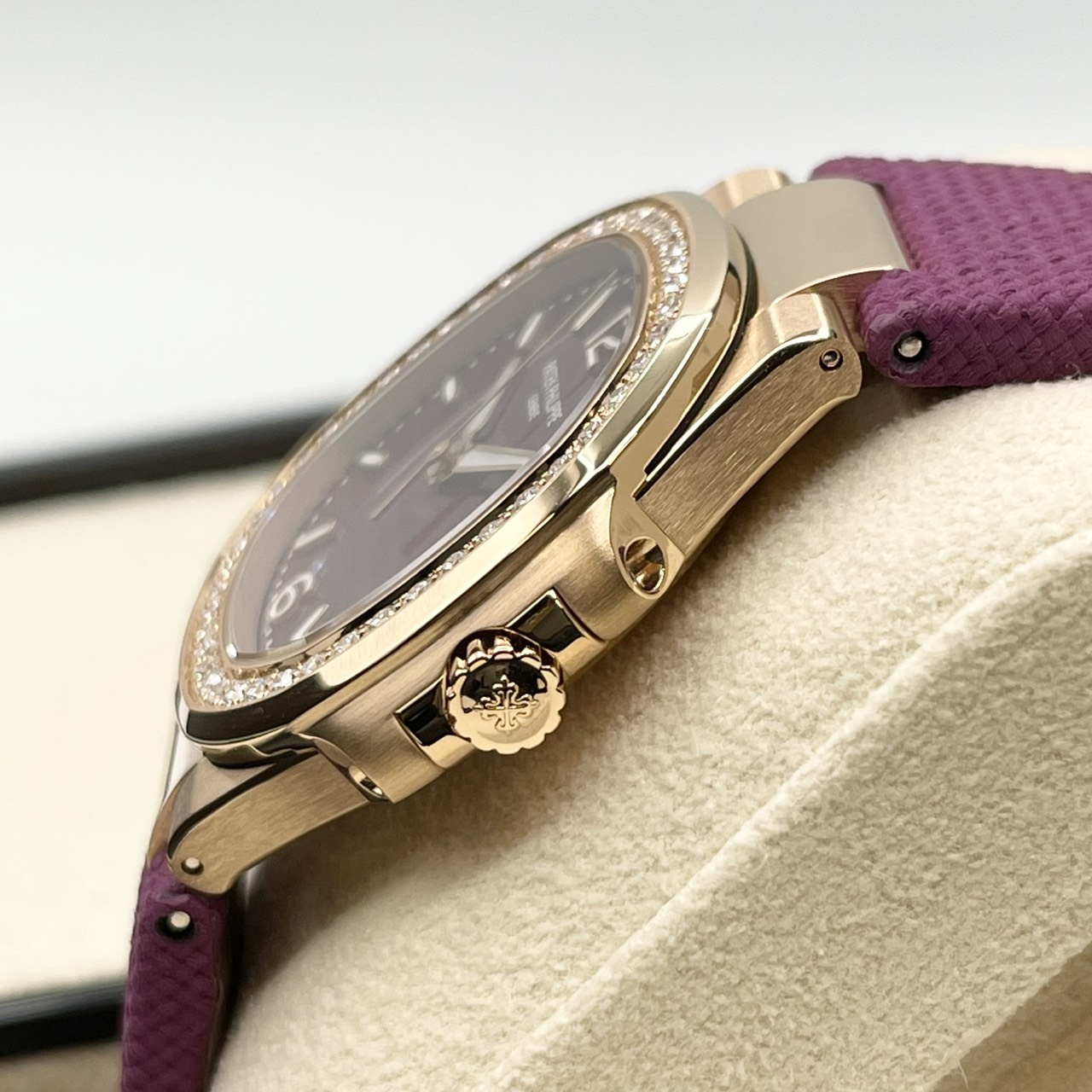 パテックフィリップ ノーチラス 7010R-013 パープル ローズゴールド 32mm