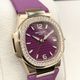 パテックフィリップ ノーチラス 7010R-013 パープル ローズゴールド 32mm
