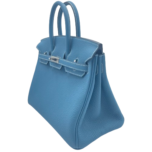 エルメス］ケリーバッグ ブルージーン シルバー金具 中古品 エルメス