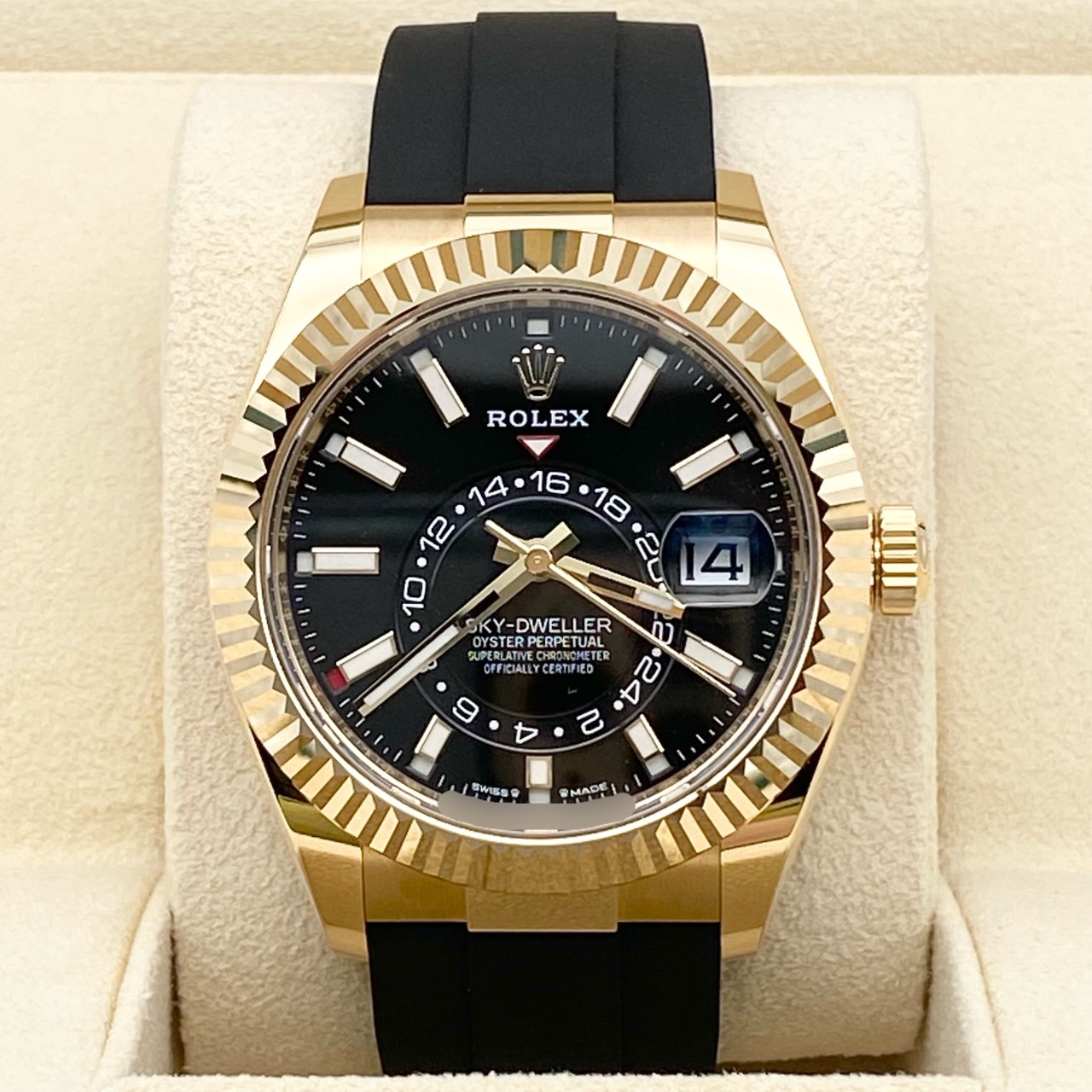 ロレックス スカイドゥエラー 326238 ブラック 40mm
