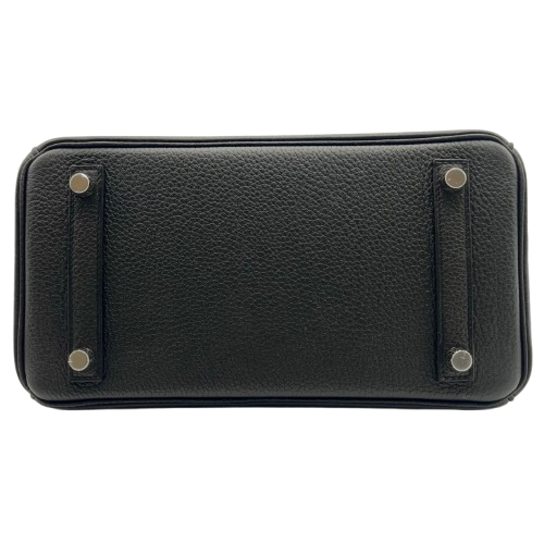 エルメス バーキン 25 ノワール トゴ シルバー金具 U刻印