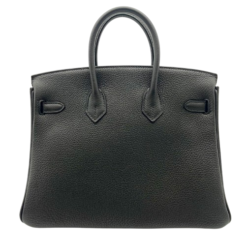 エルメス バーキン 25 ノワール トゴ シルバー金具 U刻印