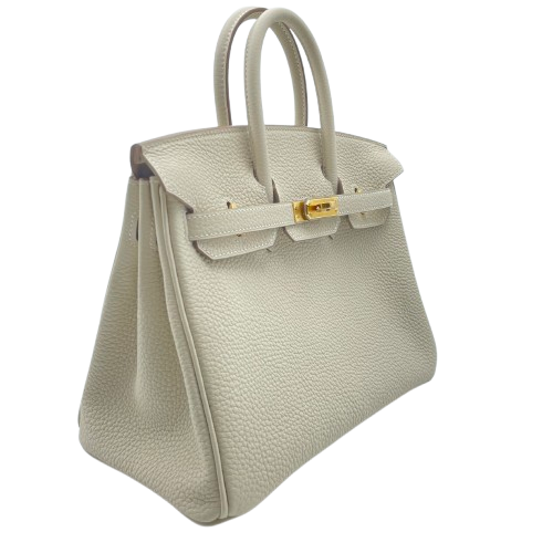 エルメス バーキン 25 クレ トゴ ゴールド金具 W刻印