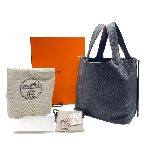 エルメス ピコタンロック PM キャバン トリヨンクレマンス シルバー金具 U刻印