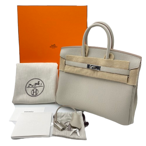エルメス　バーキン25㎝用箱 エルメス HERMES バーキン25 B刻 (2023年製) キャバン/ピンクゴールド