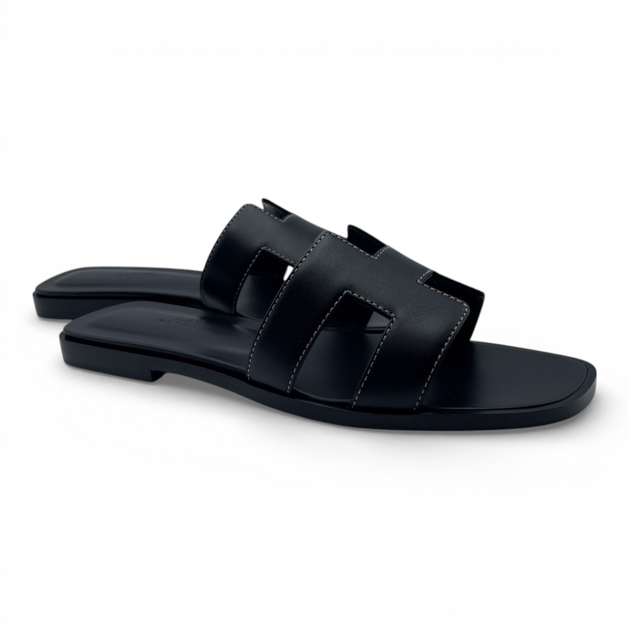 エルメスオランサンダル エルメス オラン サンダル 36 ノワール 23/23.5cm - ブランド品専門店