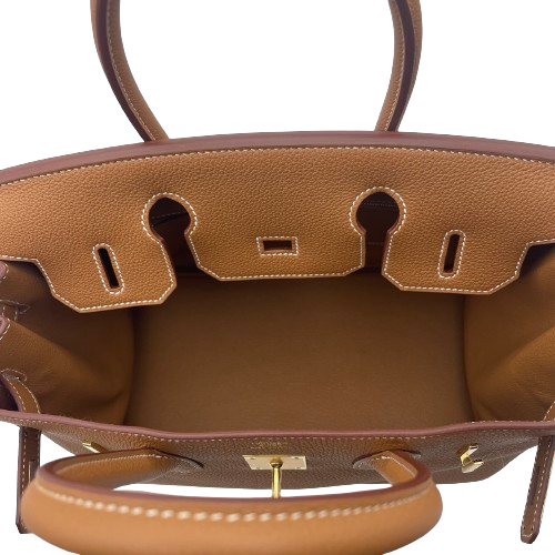 エルメス バーキン30 ゴールド トゴ ゴールド金具 W刻印