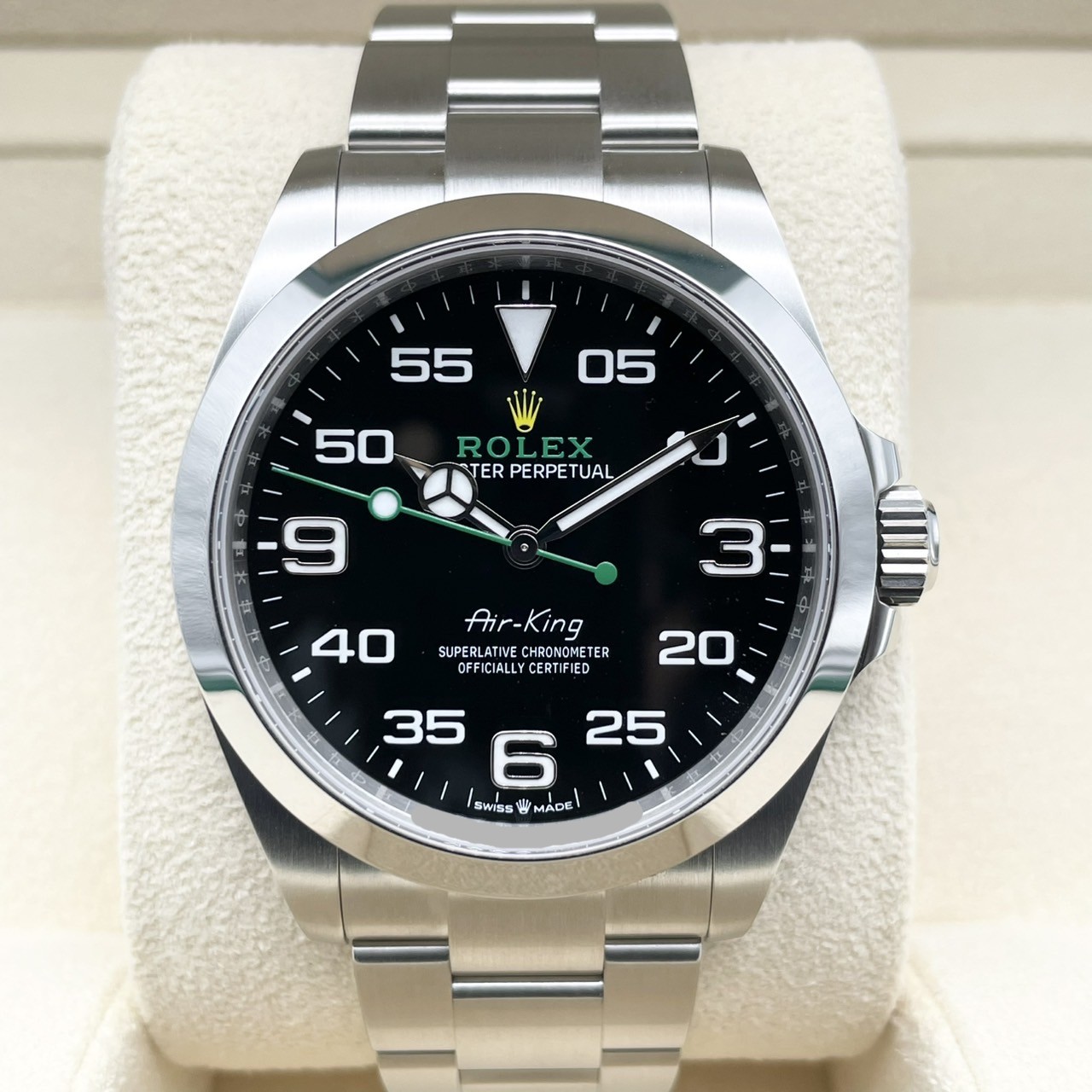 ロレックス エアキング 126900 ブラック 40mm