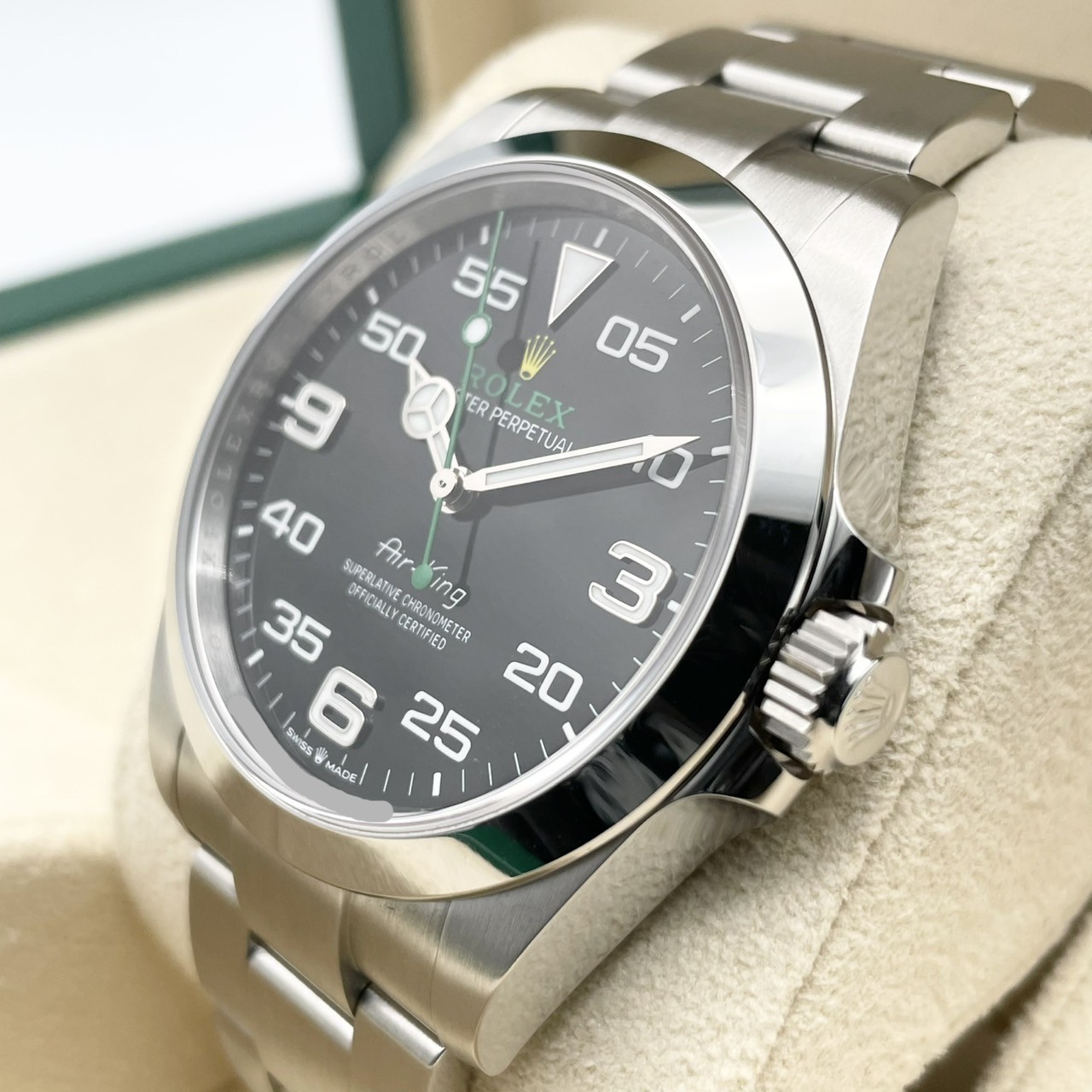 ロレックス エアキング 126900 ブラック 40mm