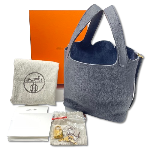 エルメス ピコタンロック PM キャバン トリヨンクレマンス ゴールド金具 U刻印