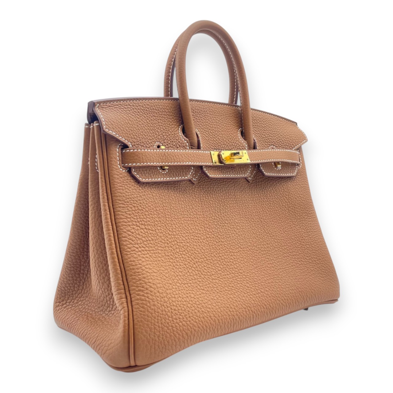 エルメス バーキン 25 ゴールド トゴ ゴールド金具 B刻印