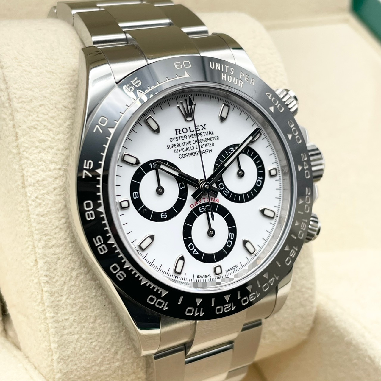 ロレックス デイトナ 116500LN ホワイト オイスターブレスレット 40mm