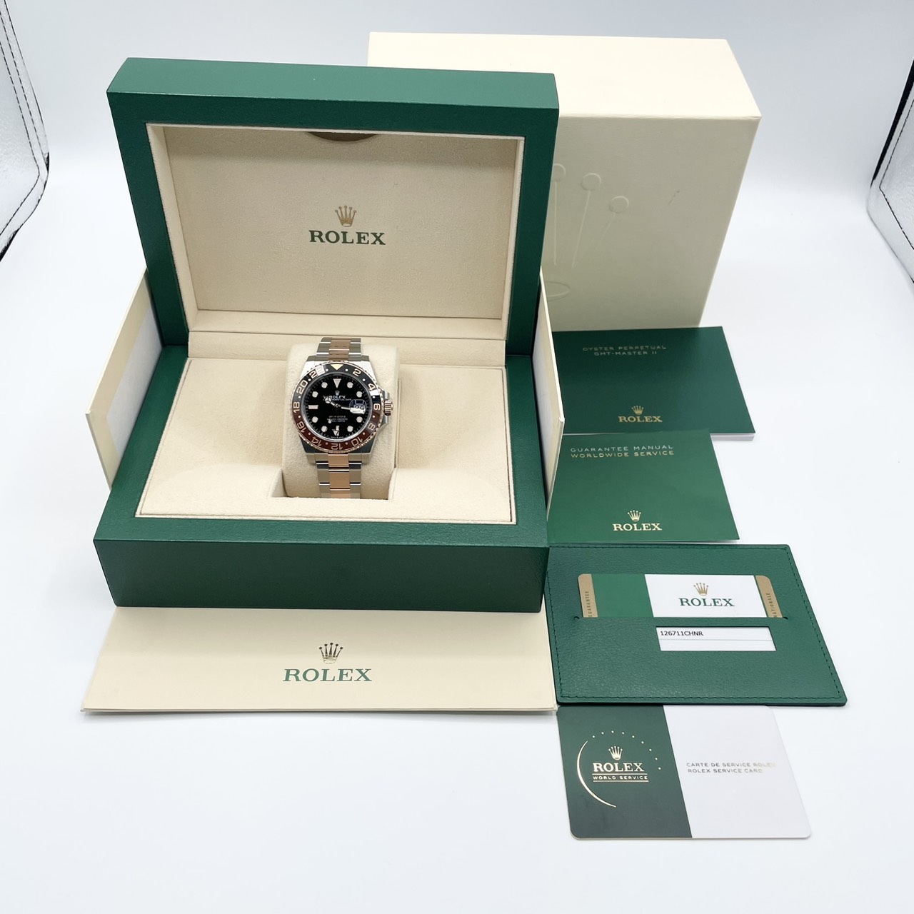 ロレックス GMTマスターII 126711CHNR ブラック 40mm