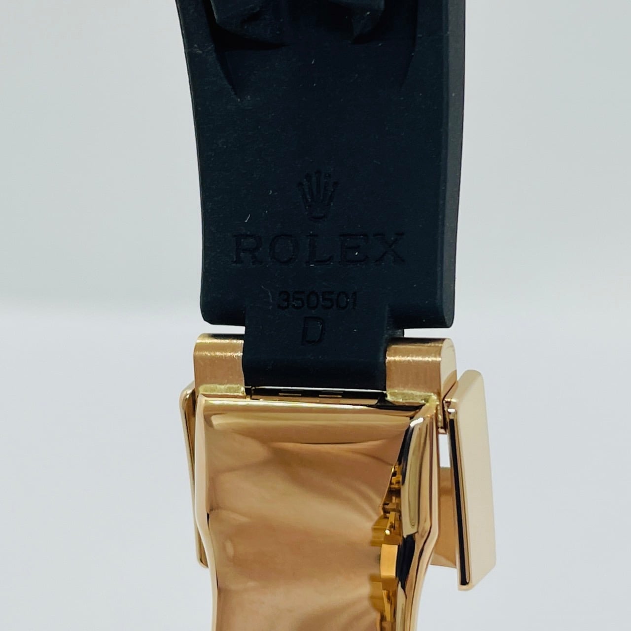 ロレックス デイトナ 116515LN ブラックラバーベルト チョコレート