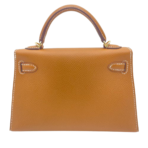 【現金特価】エルメス ミニケリー 20 ゴールド エプソン ゴールド金具 W刻印