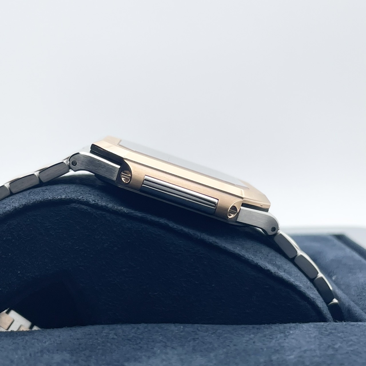 パテックフィリップ キュビタス 5821/1AR-001 ブルー・ソレイユ 	SS/RG 45mm