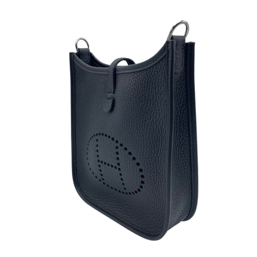 エルメス ミニエヴリン アマゾーヌ TPM ノワール トリヨンクレマンス シルバー金具 W刻印