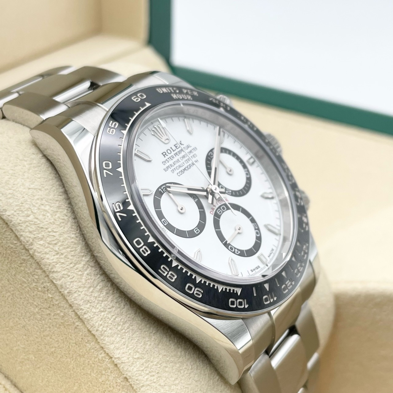 ロレックス デイトナ 126500LN ホワイト ステンレススチール