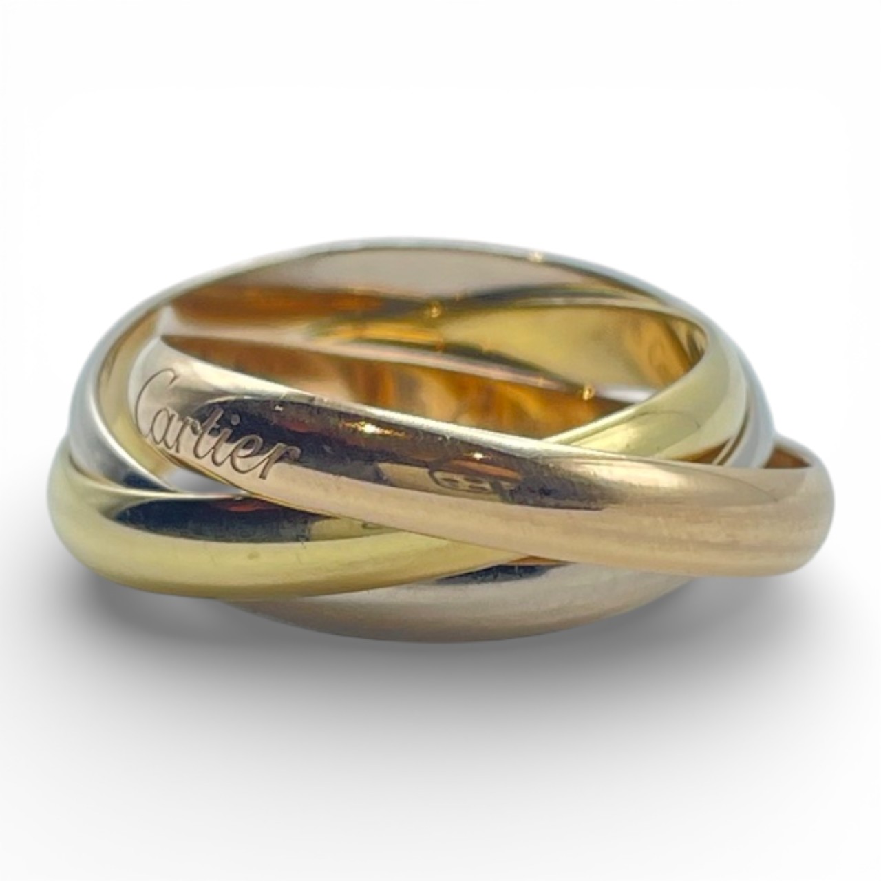 カルティエ トリニティ リング 51 イエローゴールド/ホワイトゴールド/ピンクゴールド 11号