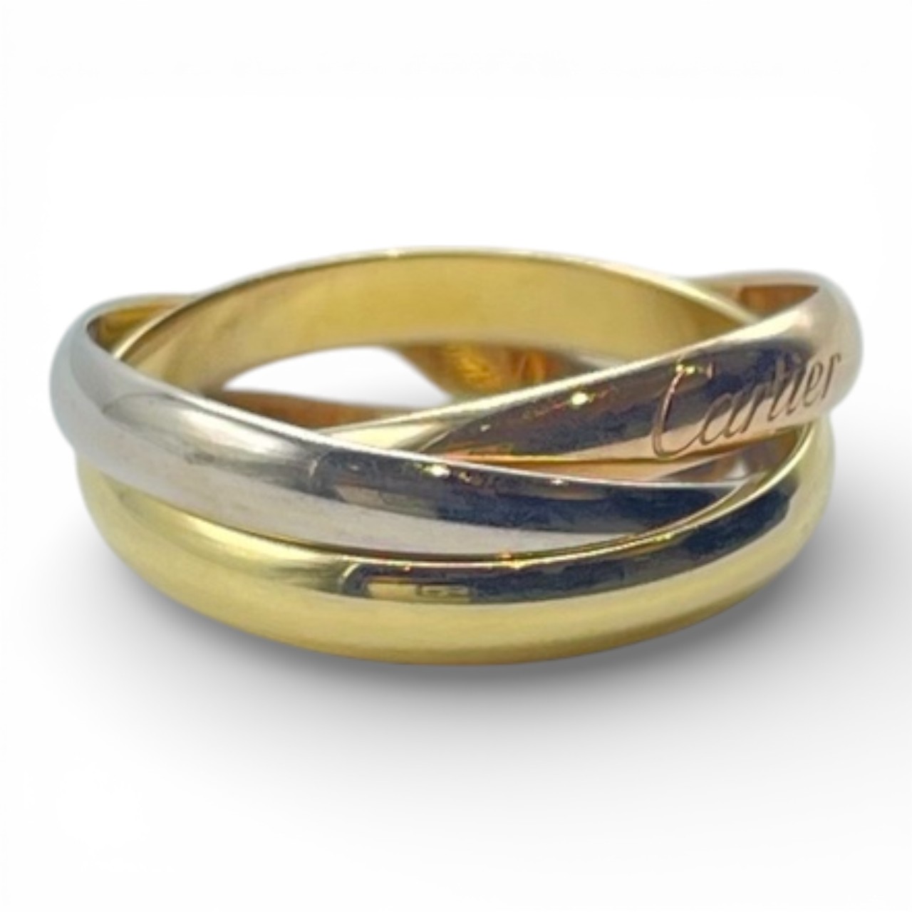 カルティエ トリニティ リング 51 イエローゴールド/ホワイトゴールド/ピンクゴールド 11号