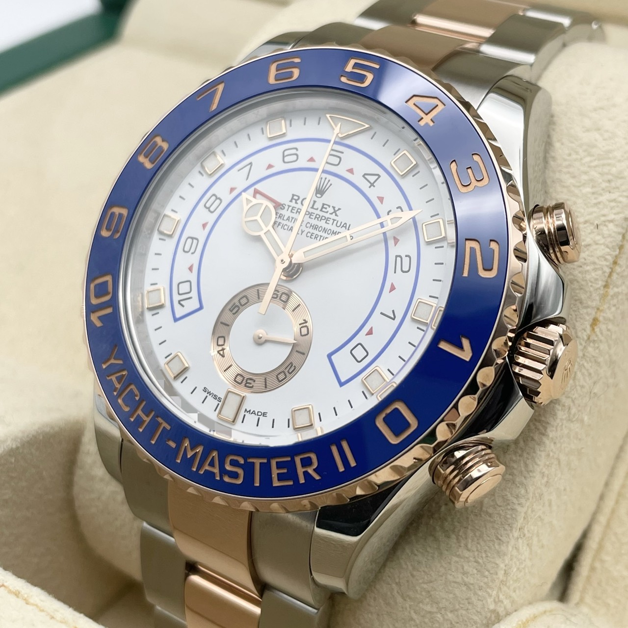 ロレックス ヨットマスター II 116681 ホワイト 44ｍｍ