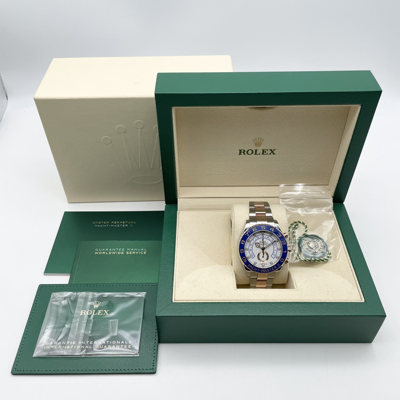 ロレックス ヨットマスター II 116681 ホワイト 44ｍｍ