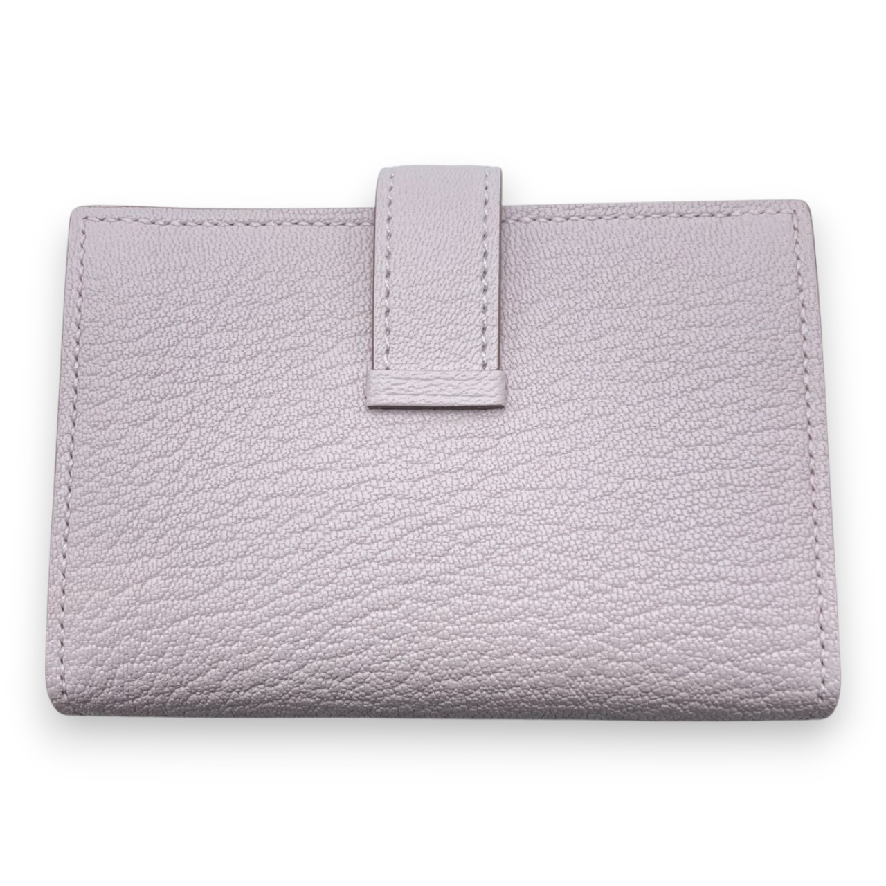 エルメス ベアンミニ モーヴペール シェーブルミゾール シルバー金具 W刻印