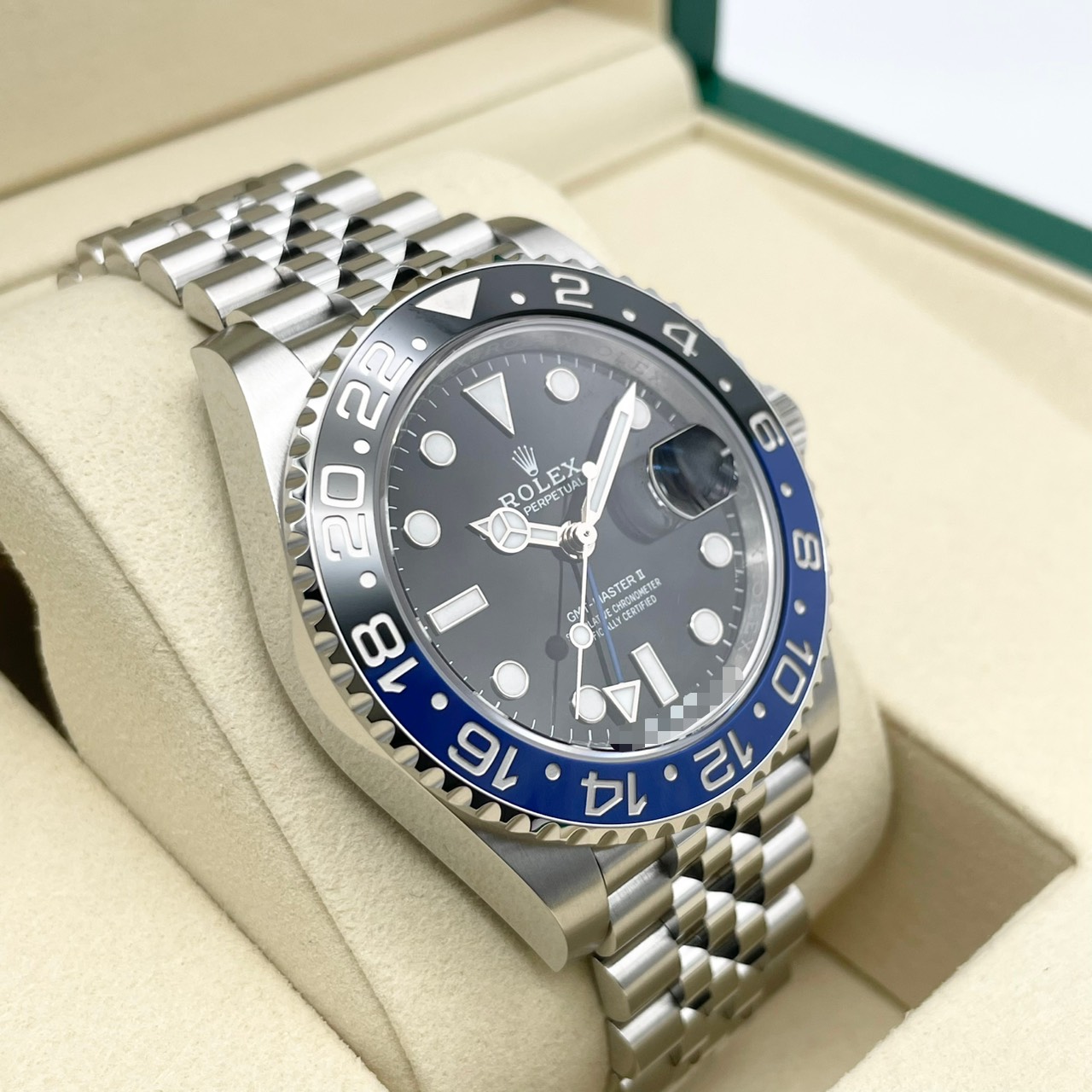 ロレックス GMTマスターII 126710BLNR バットマン ジュビリーブレス ブラック 40mm