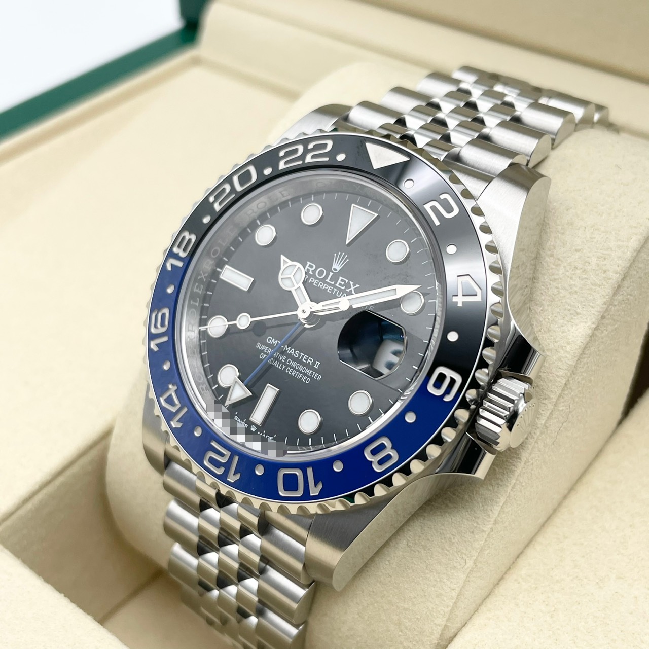 ロレックス GMTマスターII 126710BLNR バットマン ジュビリーブレス ブラック 40mm