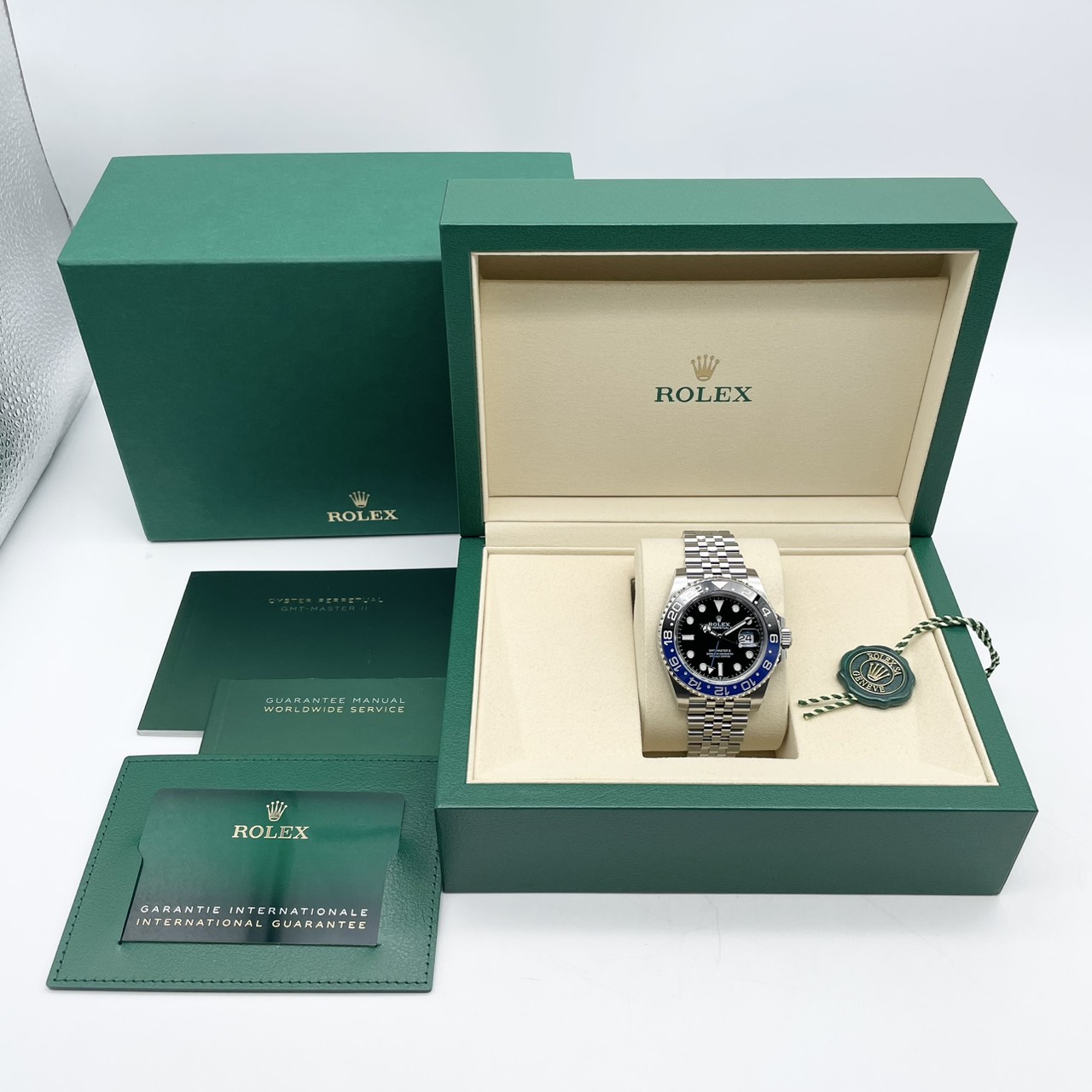 ロレックス GMTマスターII 126710BLNR バットマン ジュビリーブレス ブラック 40mm