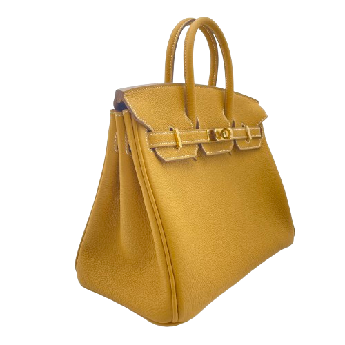 エルメス バーキン 25 ナチュラルサブレ トゴ ゴールド金具 W刻印