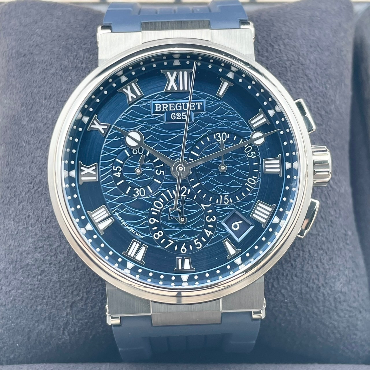 ブレゲ マリーン 5527BB/Y2/9WV ブルー 42.3mm - ブランド品専門店