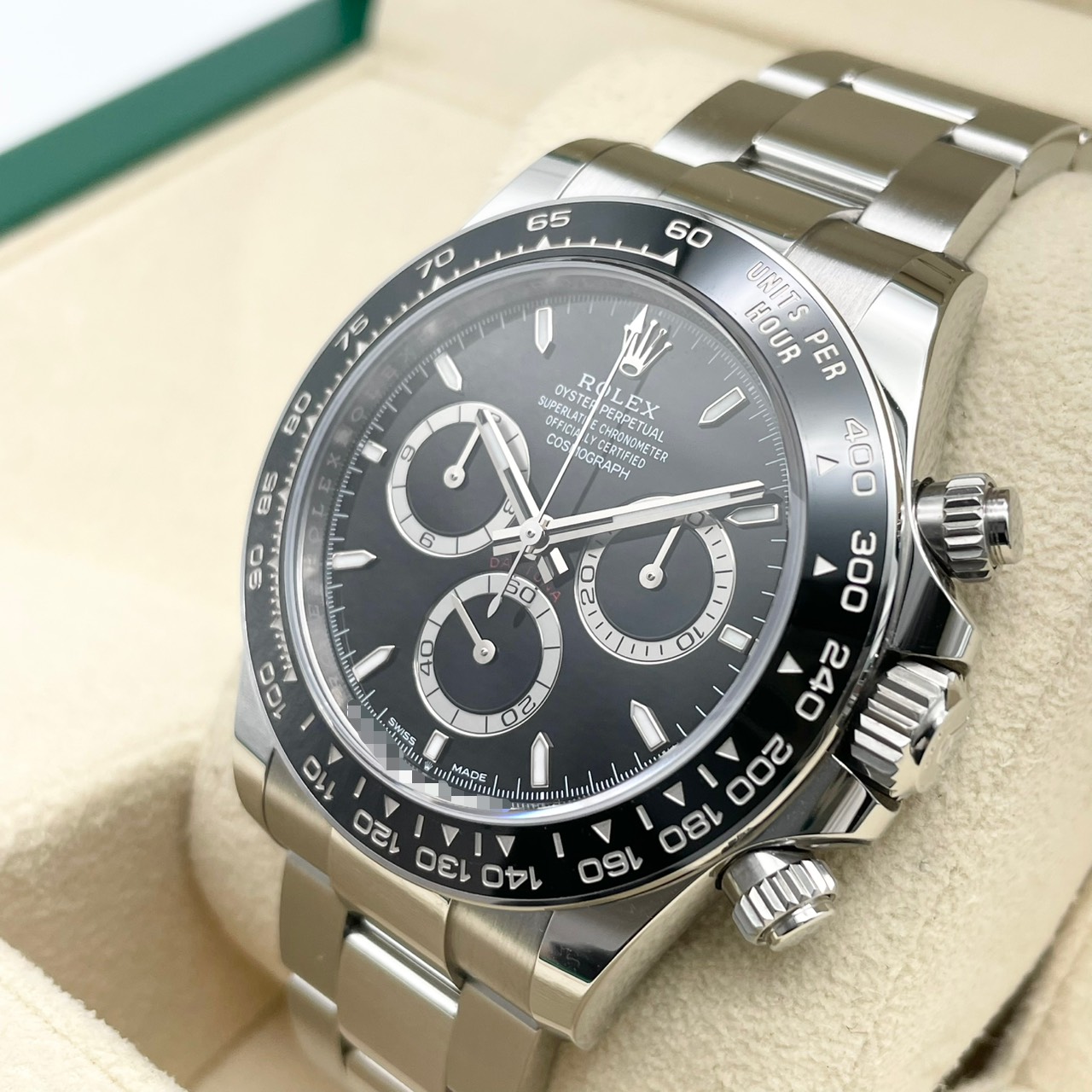 ロレックス デイトナ 126500LN ブラック ステンレススチール 40mm