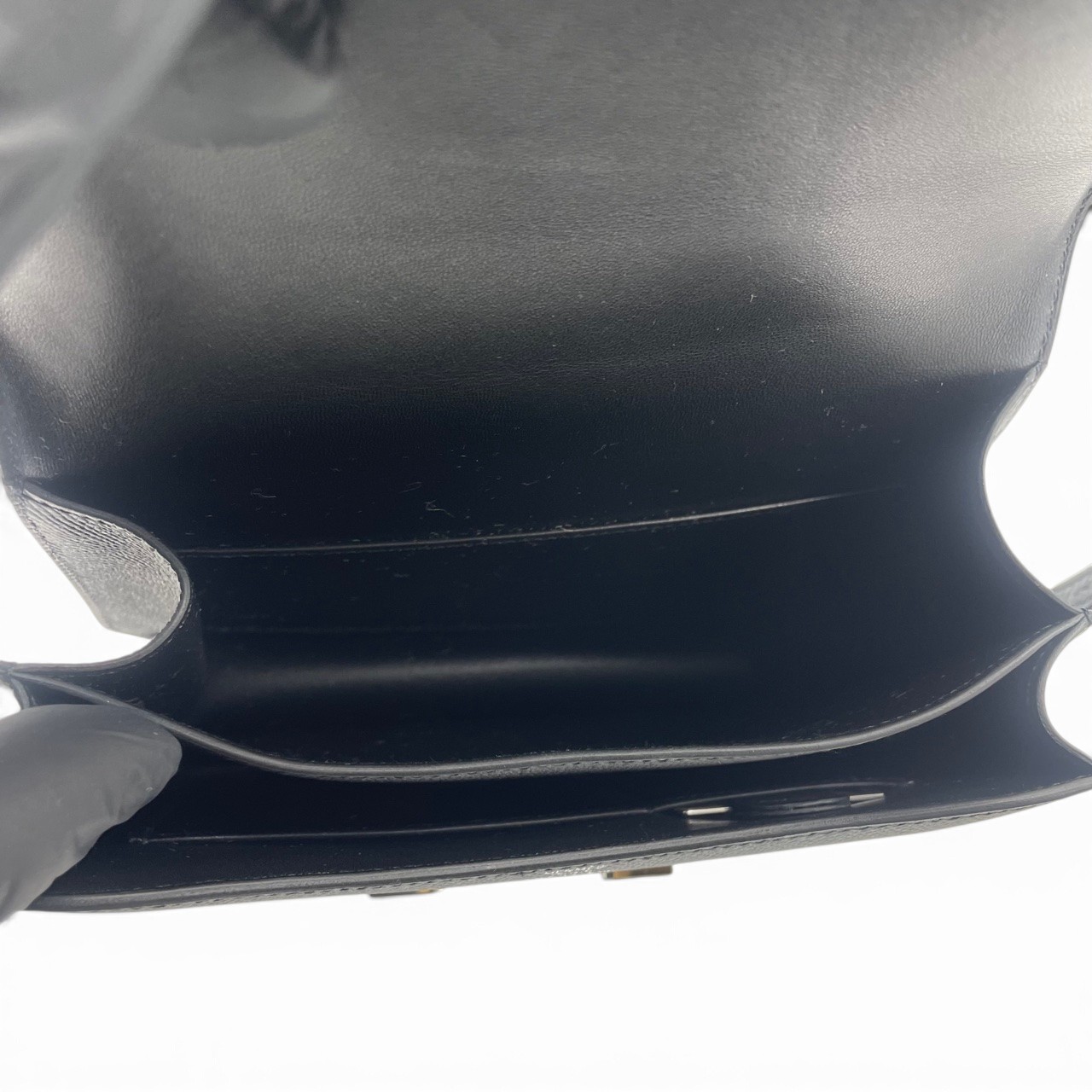 エルメス コンスタンス ミニ 18 ノワール エプソン シルバー金具 G刻印