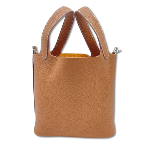 エルメス ピコタンロック PM ゴールド トリヨンクレマンス シルバー金具　B刻印