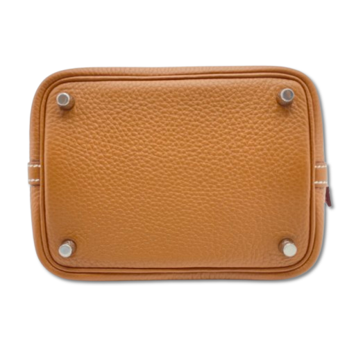 エルメス ピコタンロック PM ゴールド トリヨンクレマンス シルバー金具　B刻印