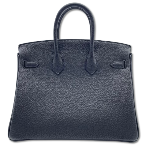エルメス バーキン 25 ノワール トゴ マットシルバー金具 K刻印