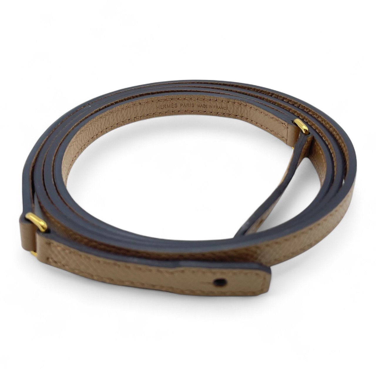 エルメス ケリートゥーゴー ヴェルソ チャイ/モーブシルベストル エプソン ゴールド金具 U刻印