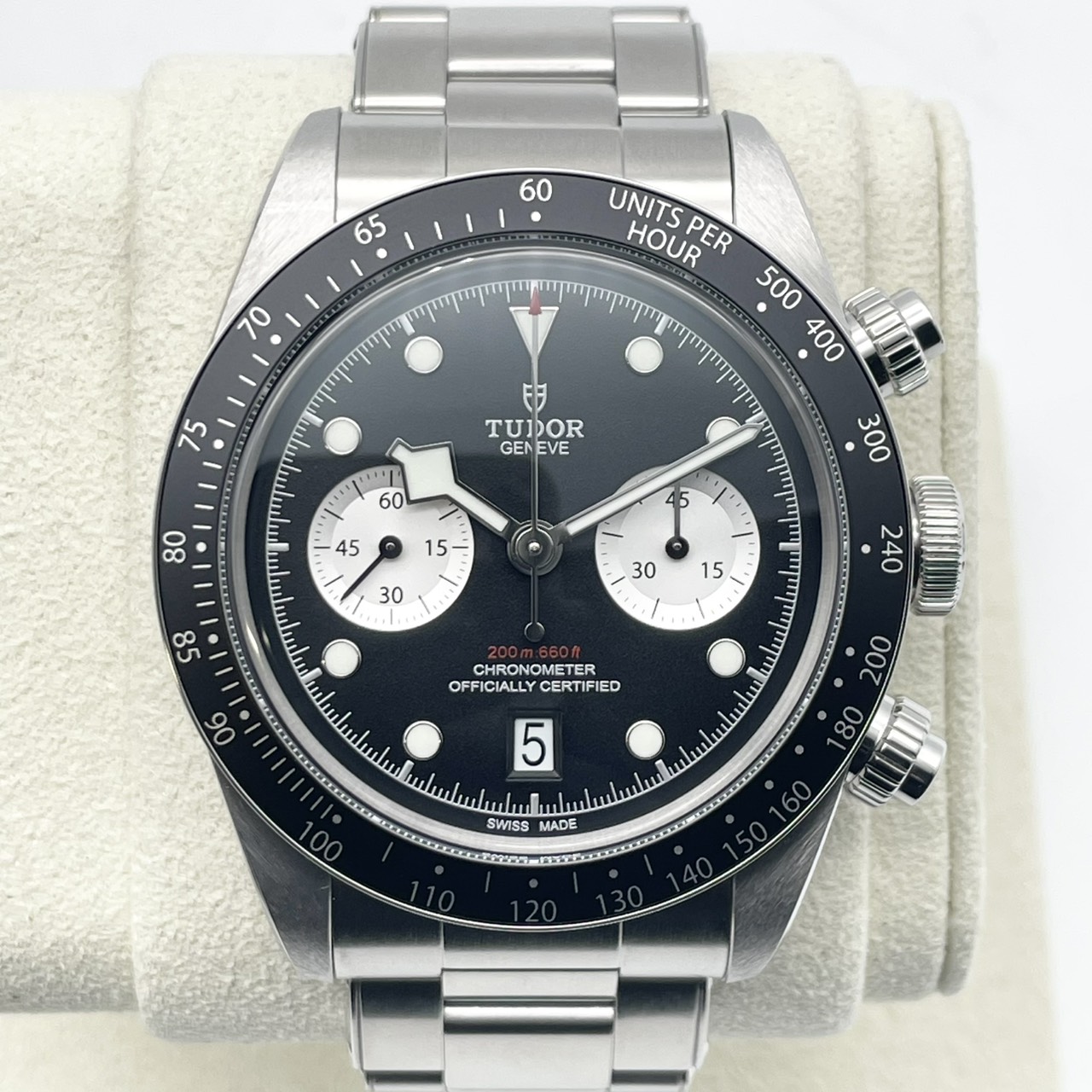 チューダー ブラックベイ クロノ 79360N ブラック ステンレススチール 41mm