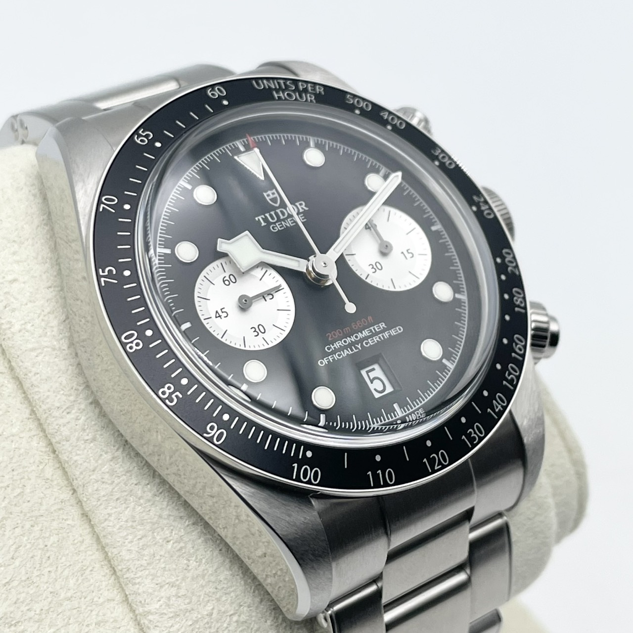 チューダー ブラックベイ クロノ 79360N ブラック ステンレススチール 41mm