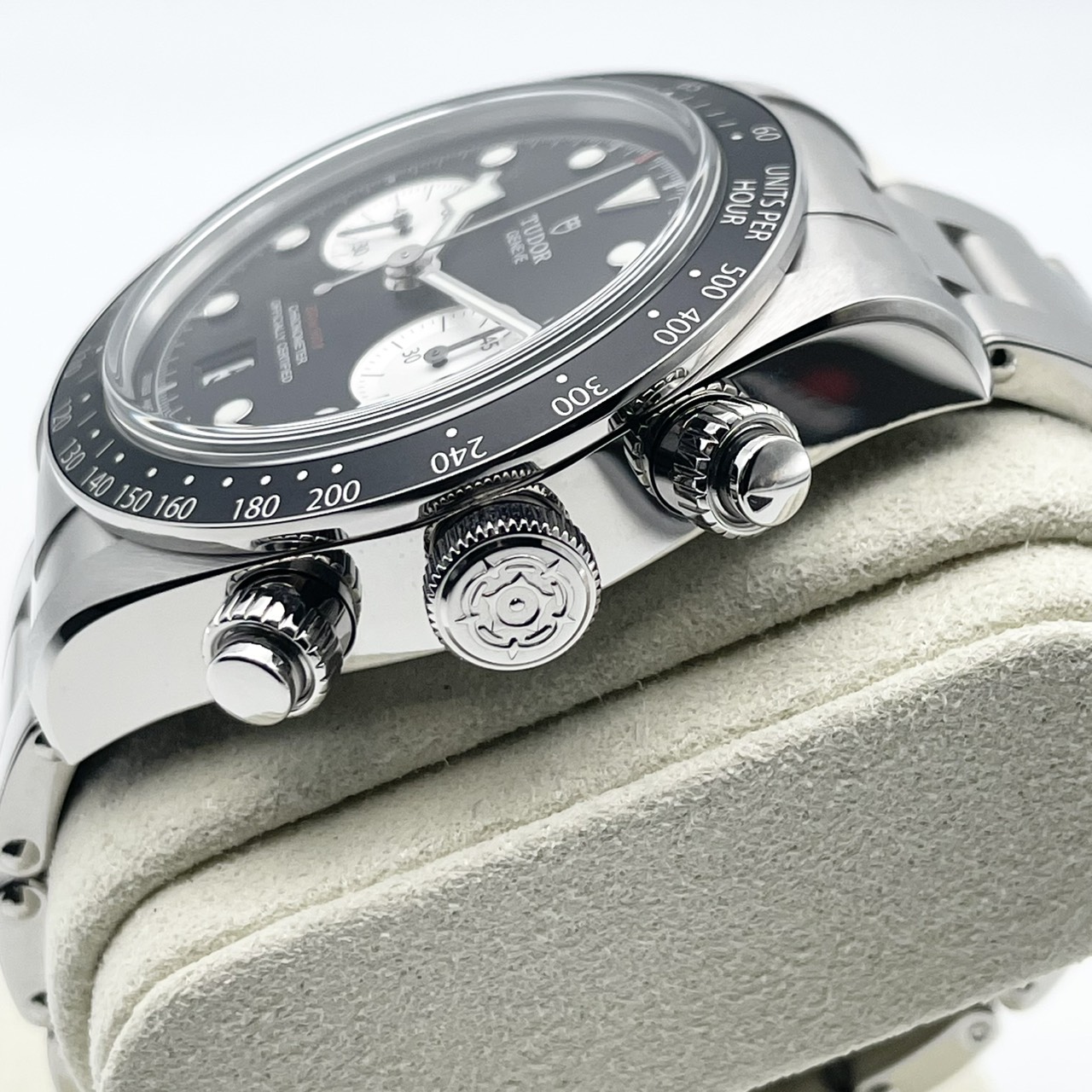 チューダー ブラックベイ クロノ 79360N ブラック ステンレススチール 41mm