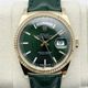 ロレックス デイデイト 118138 グリーン イエローゴールド 36mm