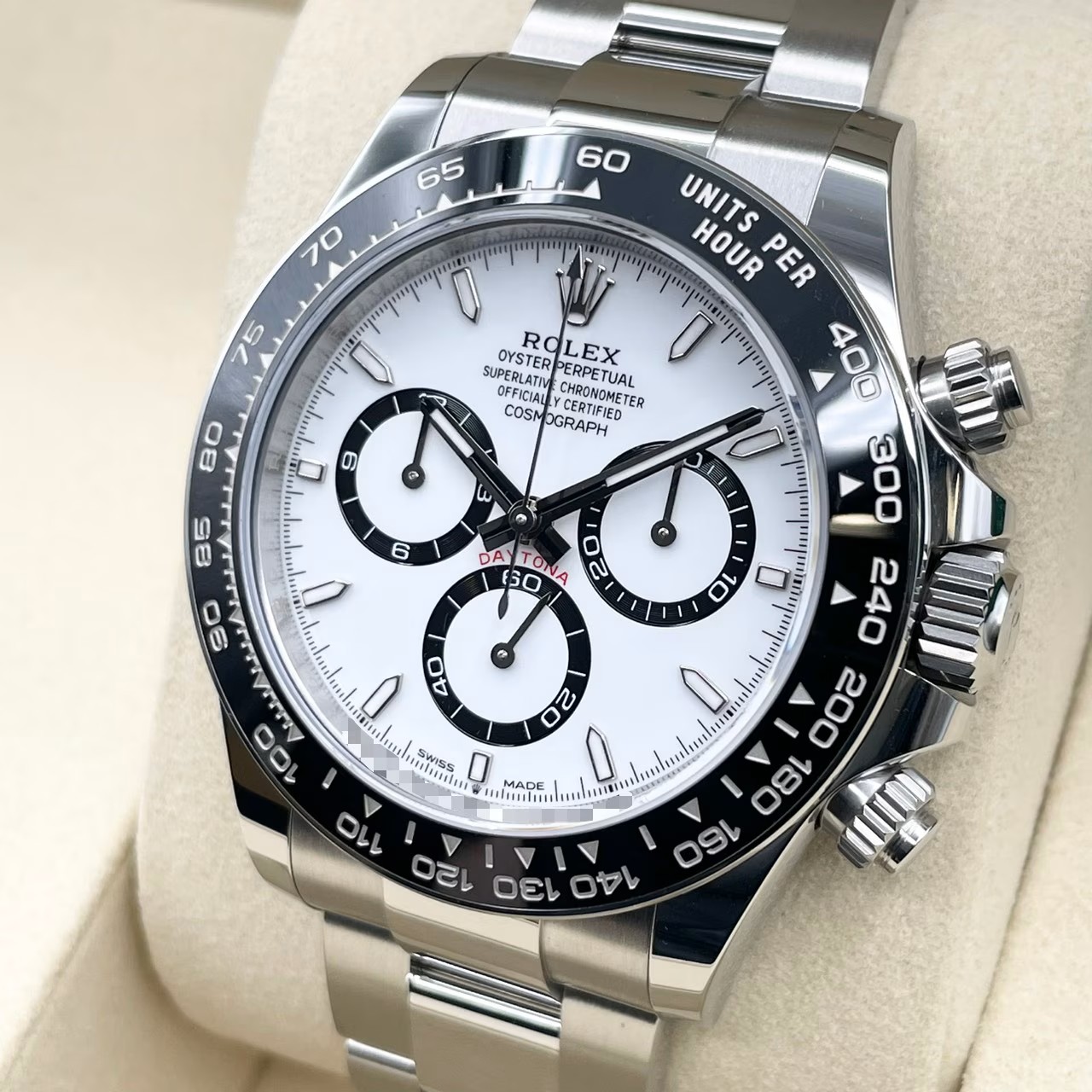ロレックス デイトナ 126500LN ホワイト 40mm