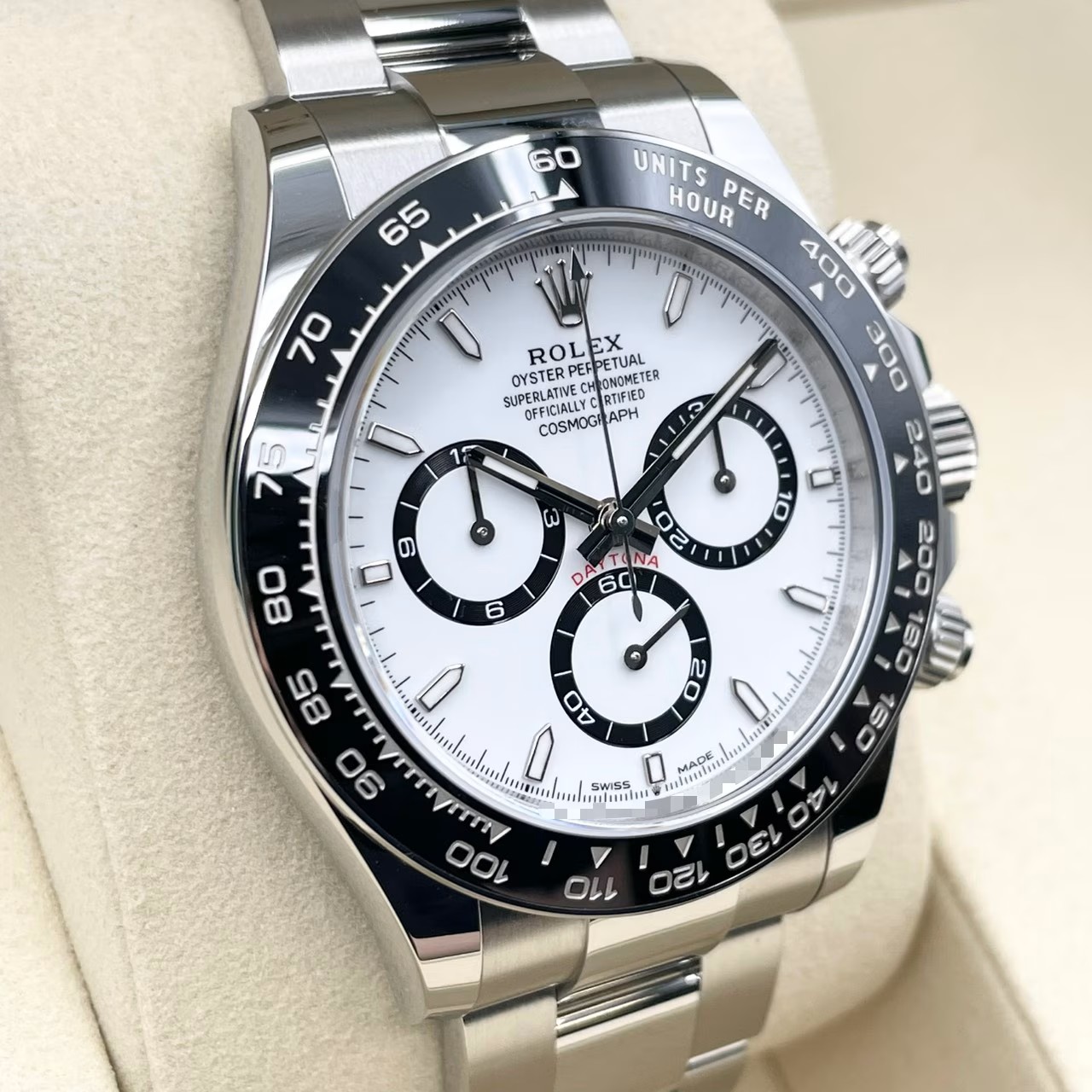 ロレックス デイトナ 126500LN ホワイト 40mm