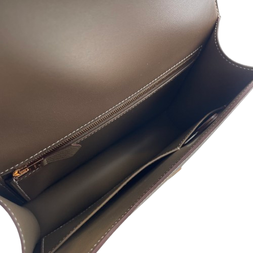 エルメス コンスタンス 24 エトゥープ エプソン ゴールド金具 W刻印