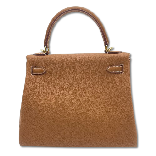 エルメス ケリー 25 ゴールド トゴ ゴールド金具 W刻印 - ブランド品