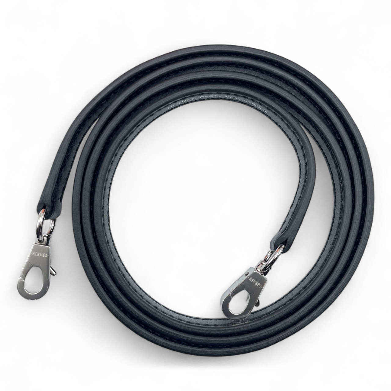 エルメス ミニケリー シュヴァル・ド・ボワ ノワール タデラクト シルバー金具 W刻印