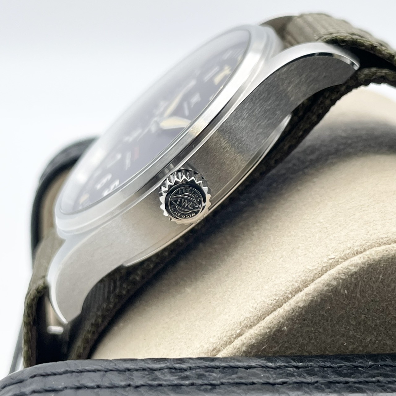 【定価約72万円！】IWC アイ・ダブリュー・シー　パイロット IW326801 スピットファイア ステンレススチール ブラック 39mm