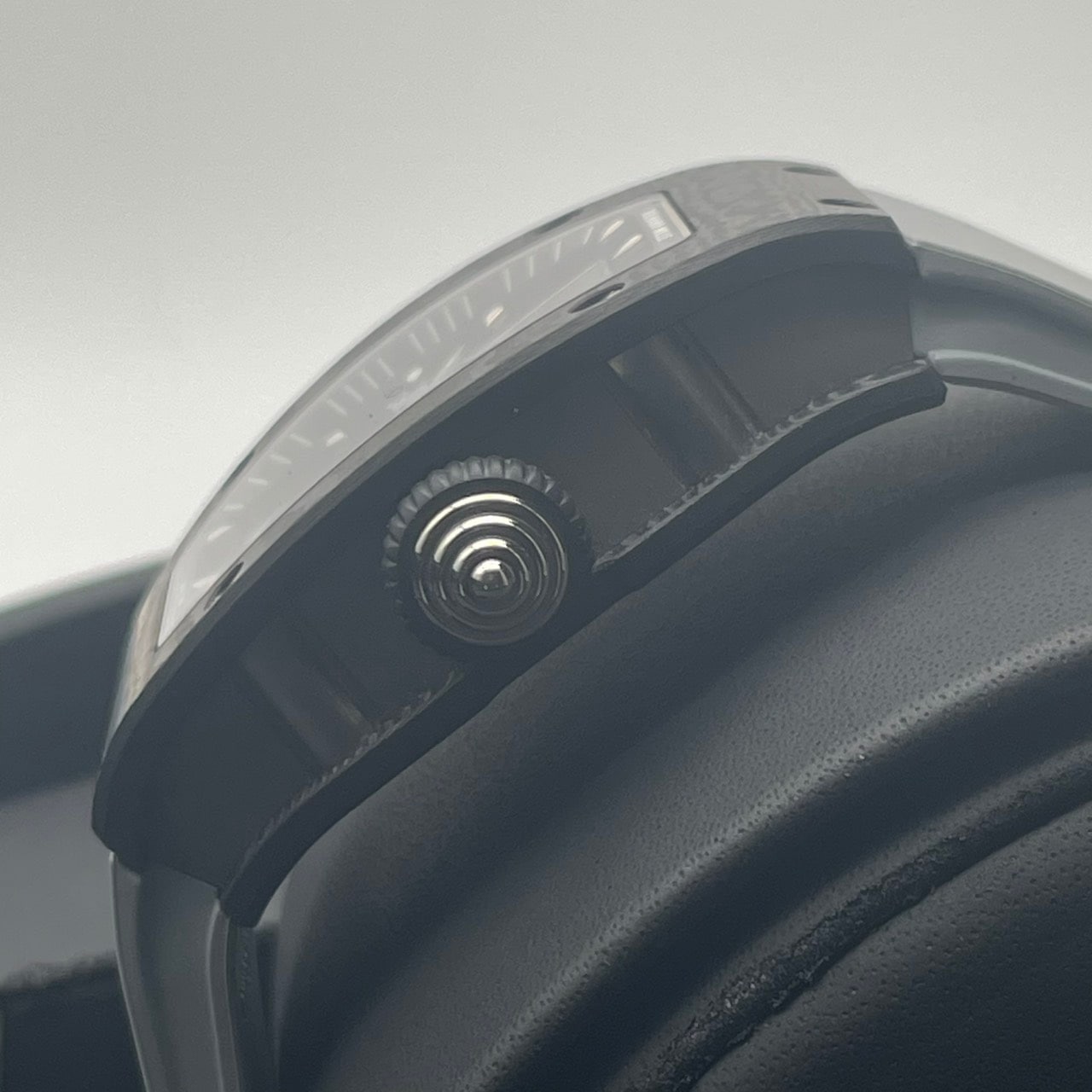 リシャールミル オートマティック RM07-01 スケルトン カーボン 45.66mm×31.40mm