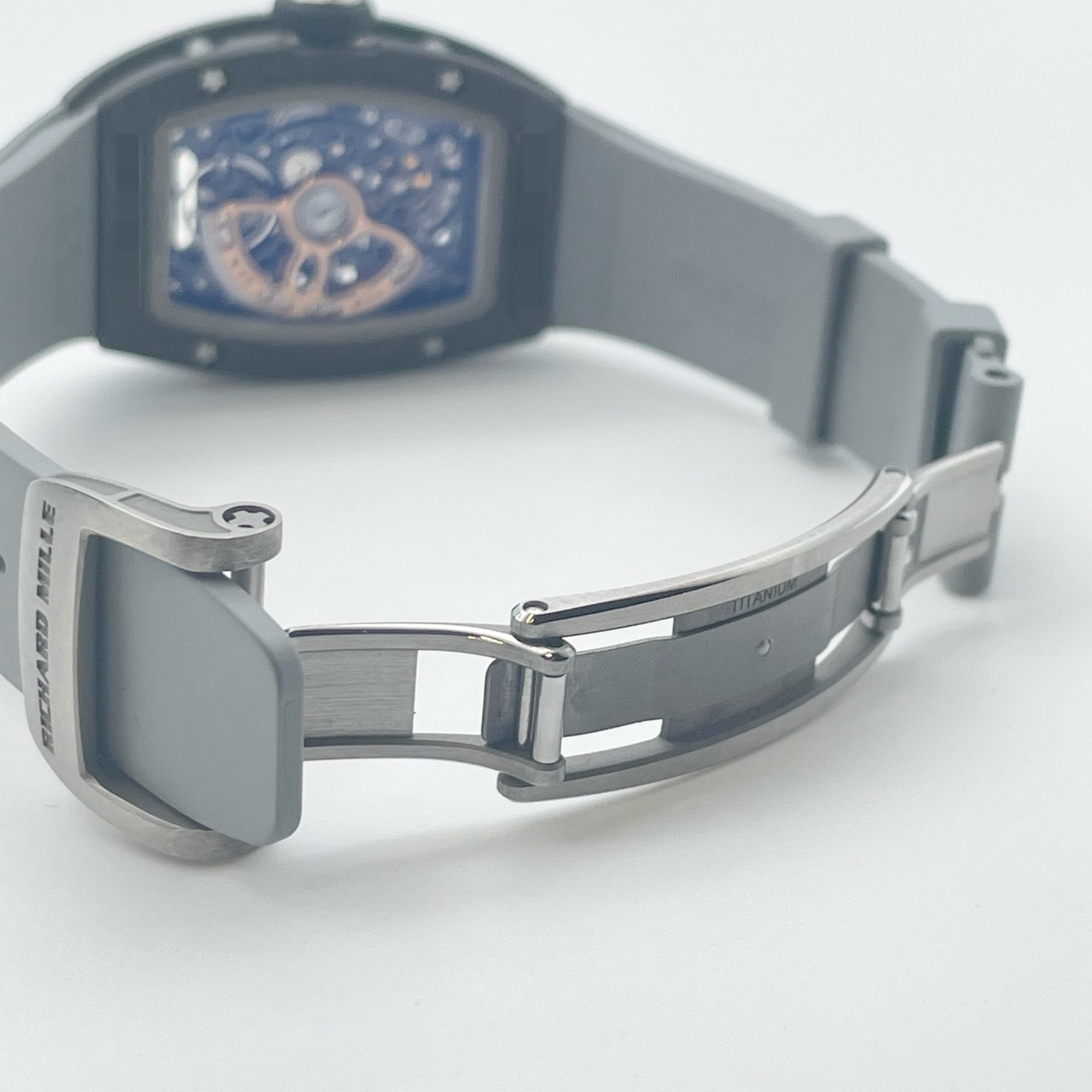 リシャールミル オートマティック RM07-01 スケルトン カーボン 45.66mm×31.40mm